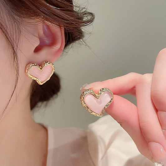 Fashion Women's All-match Rhombus Stud Earrings