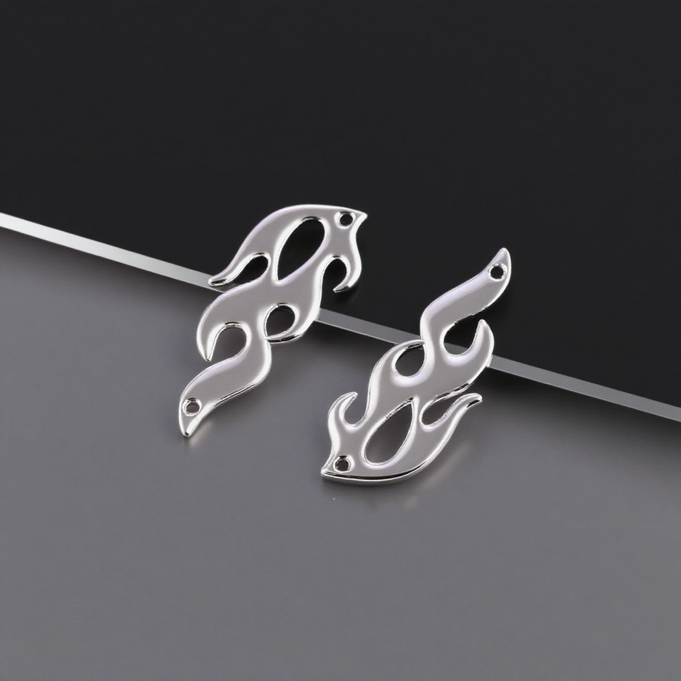 Punk Domineering Fire Element Necklace Hip Hop