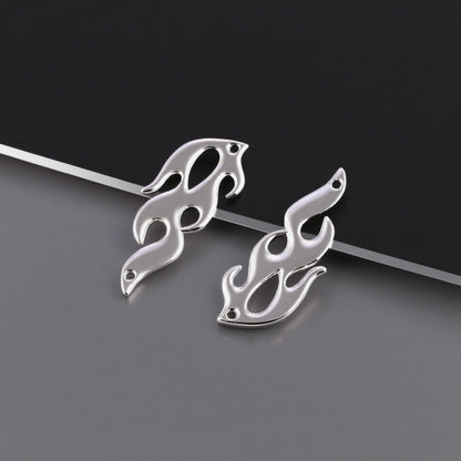 Punk Domineering Fire Element Necklace Hip Hop
