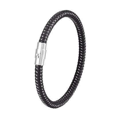 Men's Charm Titanium Steel Wire Bracelet Magnet Socket